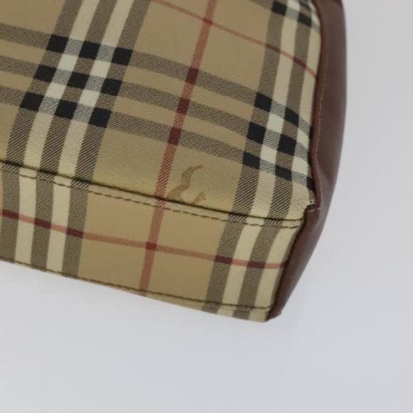 Burberry Haymarket Beige Canvas shoulder - Picture 7 of 10